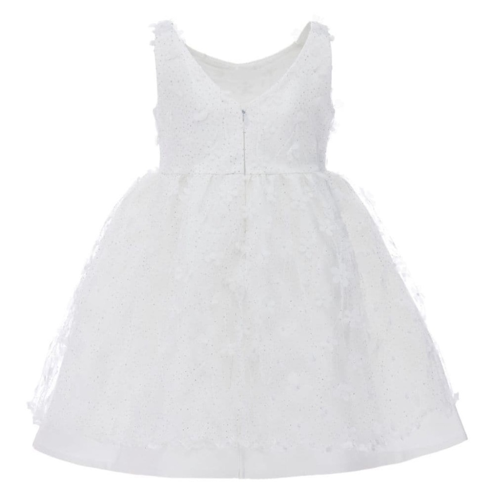 Tulleen Ravine
floral-appliqué dress